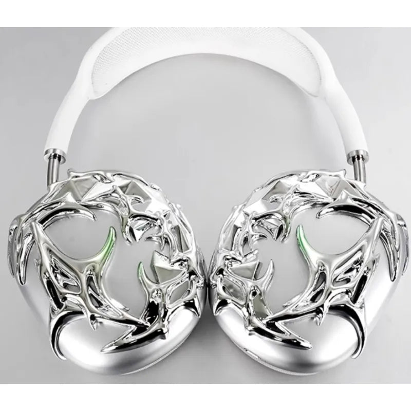 Silver Headset Cover