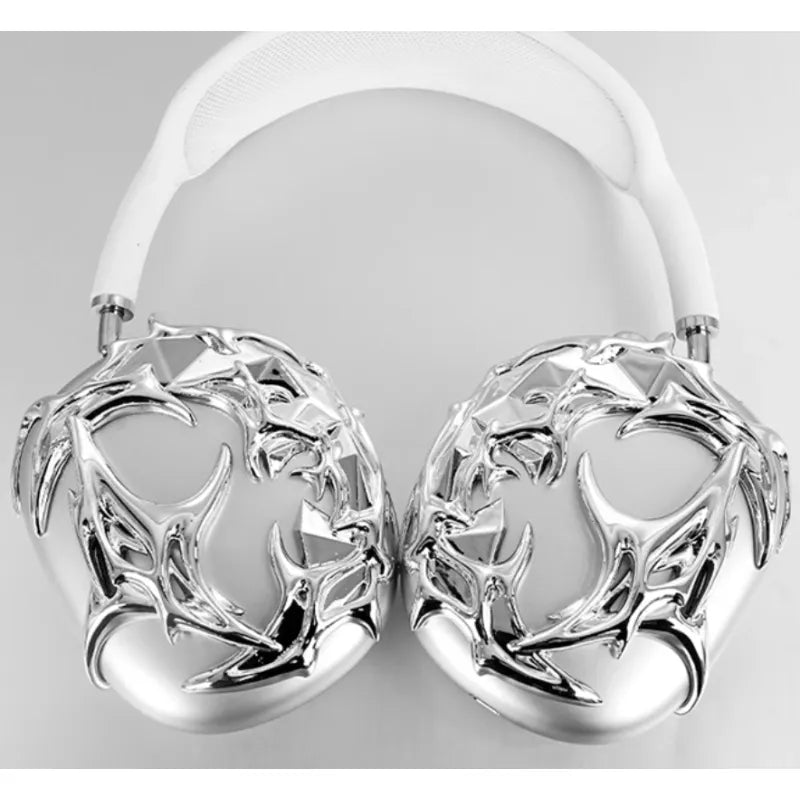 Silver Headset Cover